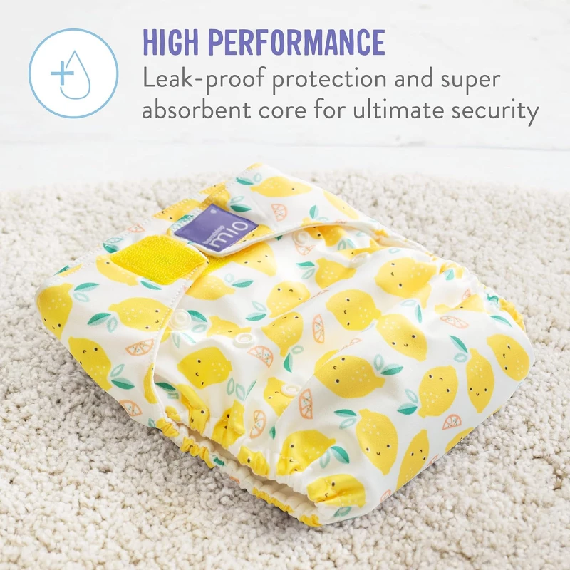 Bambino Mio Reusable Miosolo all-in-one Nappy, onesize, Apple Crunch product thumbnail 2