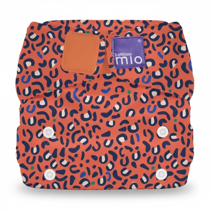 Bambino Mio Reusable Miosolo all-in-one Nappy, onesize, Safari stains
