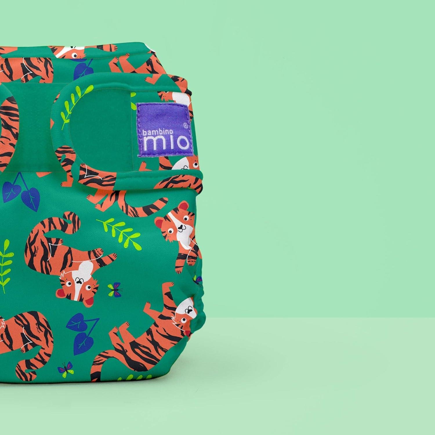 Bambino Mio Reusable Miosolo all-in-one Nappy, onesize, Tiger Tango product thumbnail 3