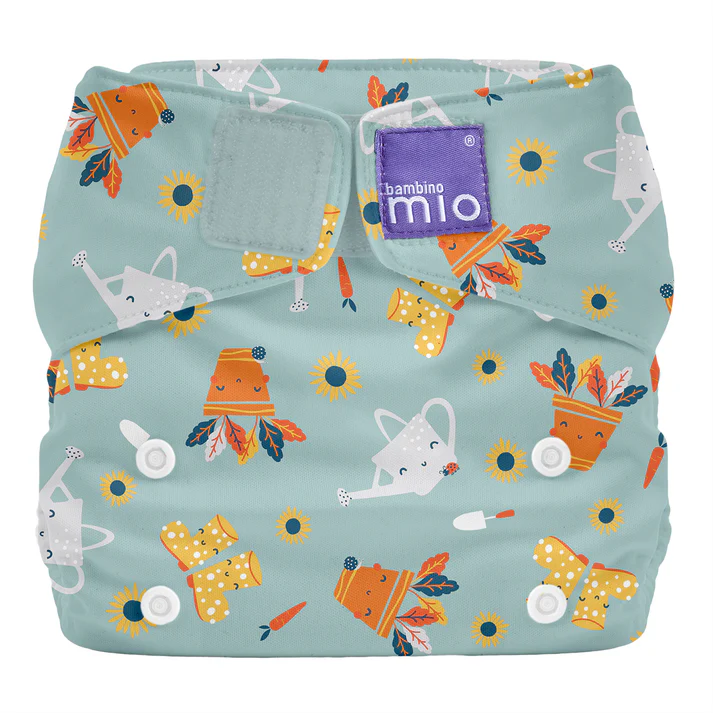 Bambino Mio Reusable Miosolo all-in-one Nappy, onesize, Get Growing