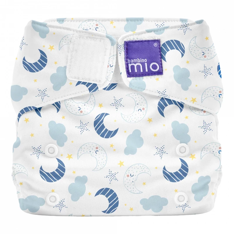 Bambino Mio Reusable Miosolo all-in-one Nappy, onesize, Magical Moon