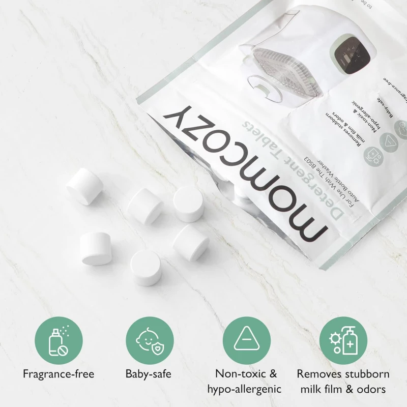 Momcozy Washing Block for Momcozy KleanPal Pro Baby Bottle Washer, 120 Tablets product thumbnail 4