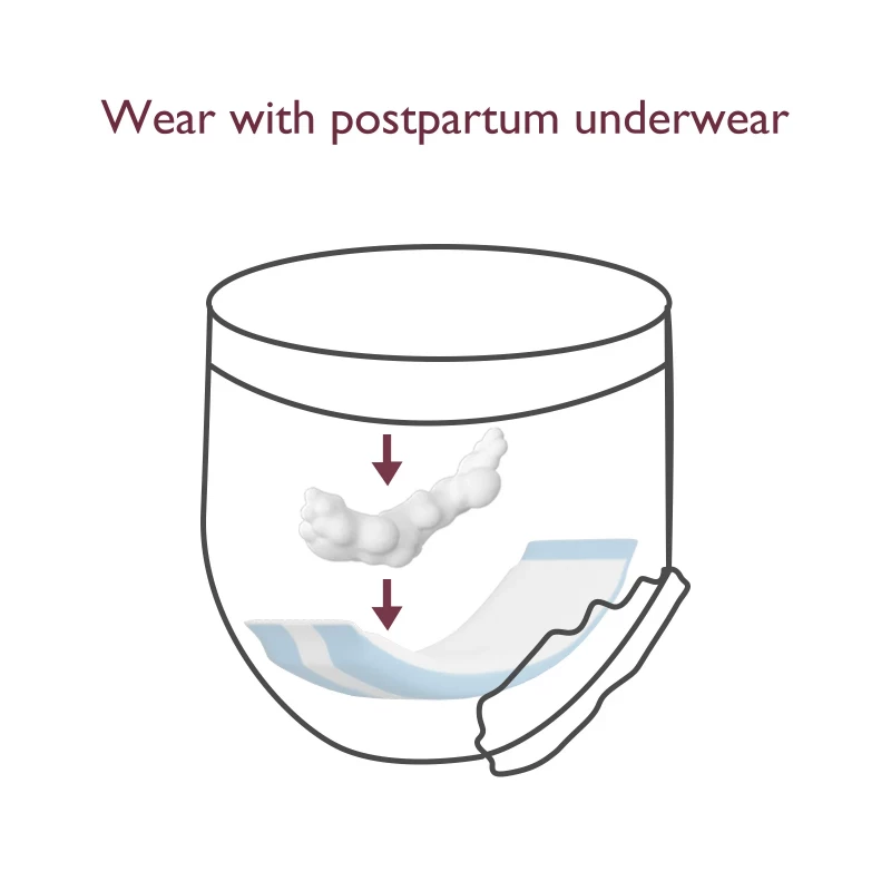 Momcozy Instant Cold Soothing Postpartum Pads – 8 Pcs product thumbnail 4