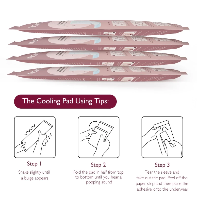 Momcozy Instant Cold Soothing Postpartum Pads – 8 Pcs product thumbnail 5