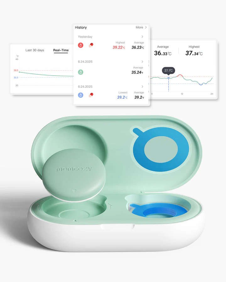 Momcozy Smart Baby Thermometer & CozyBreath – Medical-Grade Accuracy product thumbnail 11