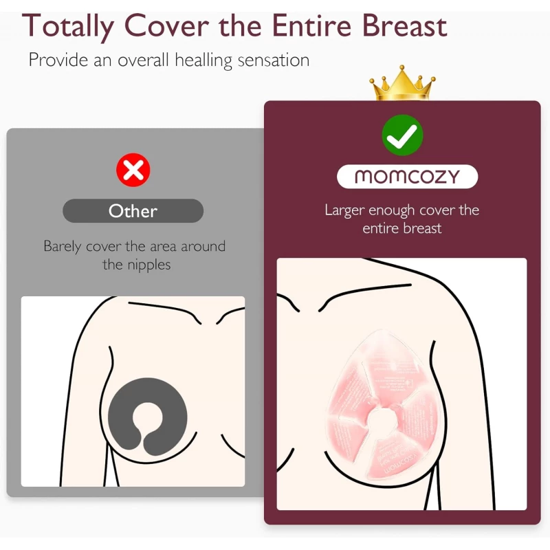 Momcozy Hot and Cold Breast Pads, 2 Pads product thumbnail 3