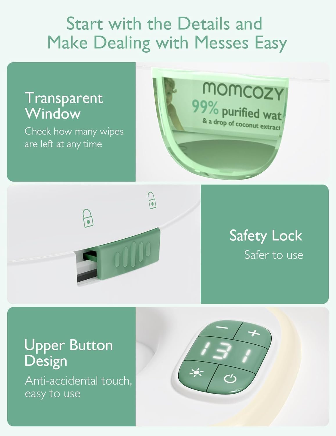 Momcozy Baby Wipe Warmer product thumbnail 8