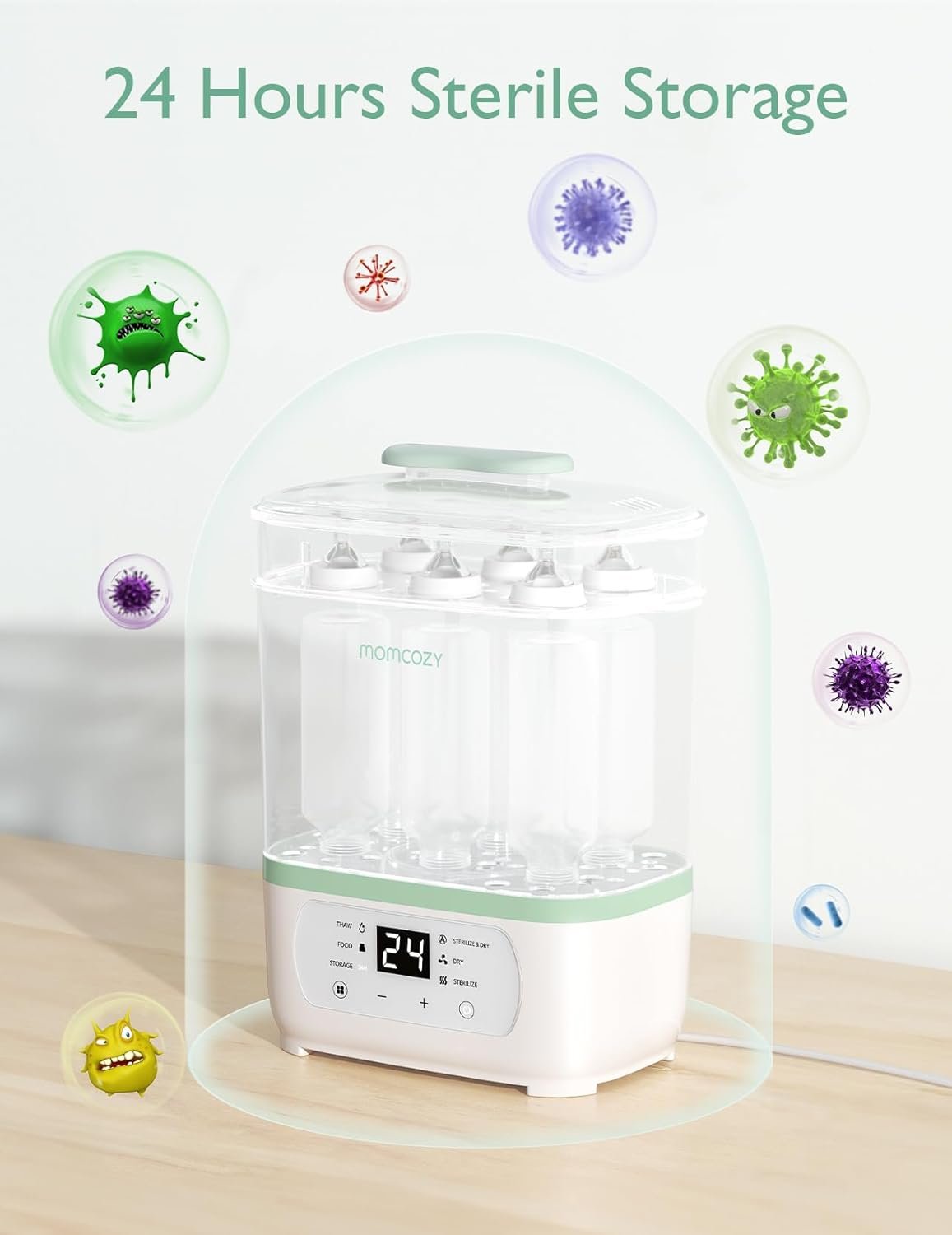Momcozy Bottle 8 in 1 Sterilizer and Dryer product thumbnail 4