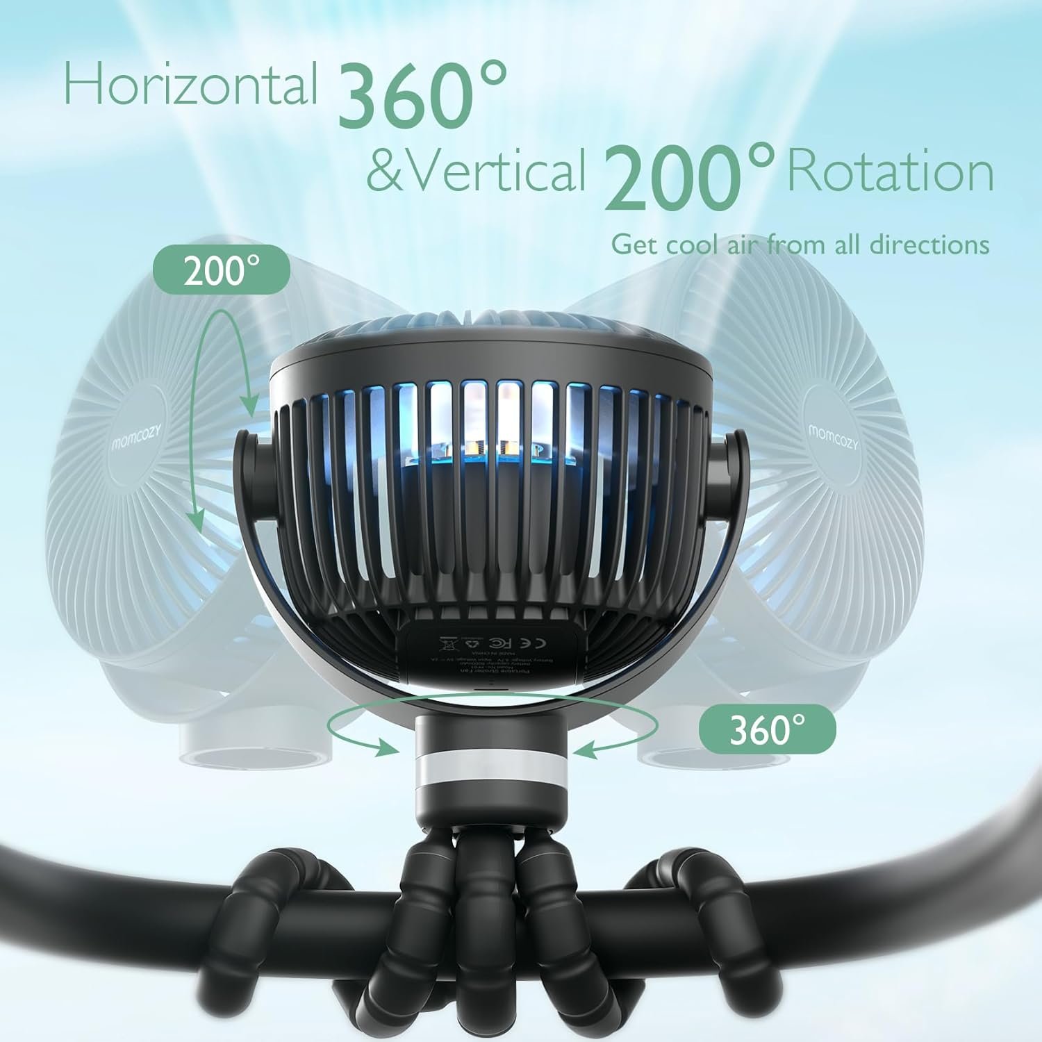Momcozy Portable Stroller Fan product thumbnail 7