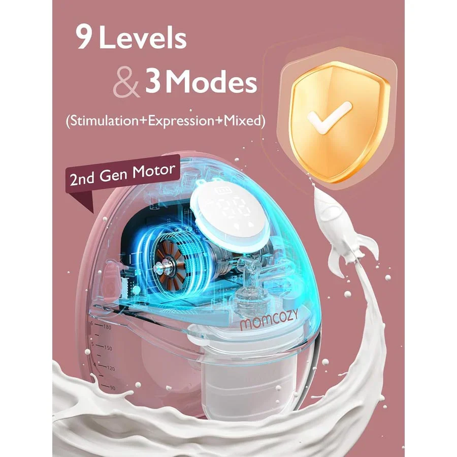 Momcozy M6 Single Mobile style Breast Pump product thumbnail 3
