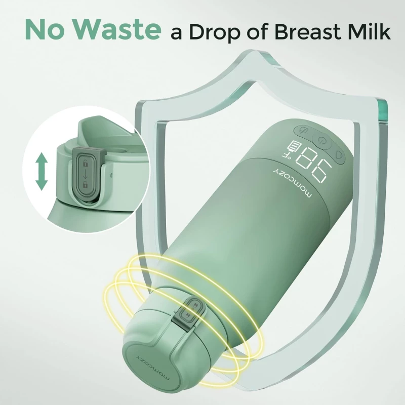Momcozy Portable Breast Milk & Water Warmer for Travel (17oz/500 ml) product thumbnail 2