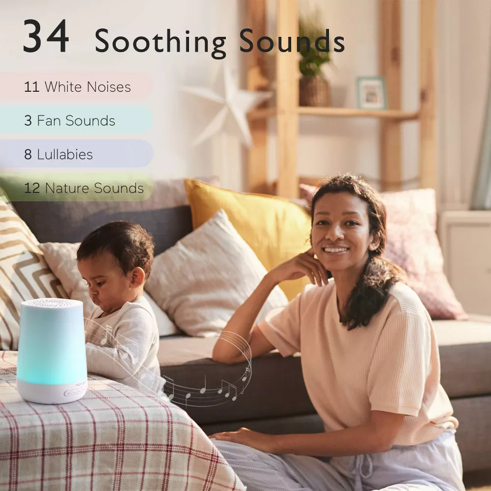 Momcozy White Noise Machine Bluetooth + Lights product thumbnail 3