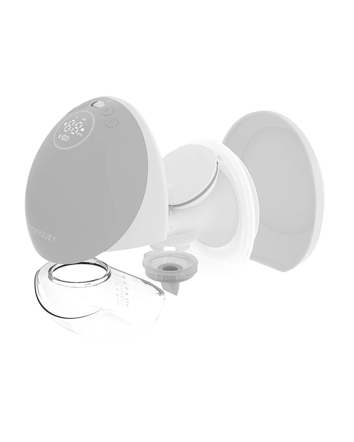 Momcozy M9 Single Wearable Breast Pump, Mobile App Controlled – Grey product thumbnail 6