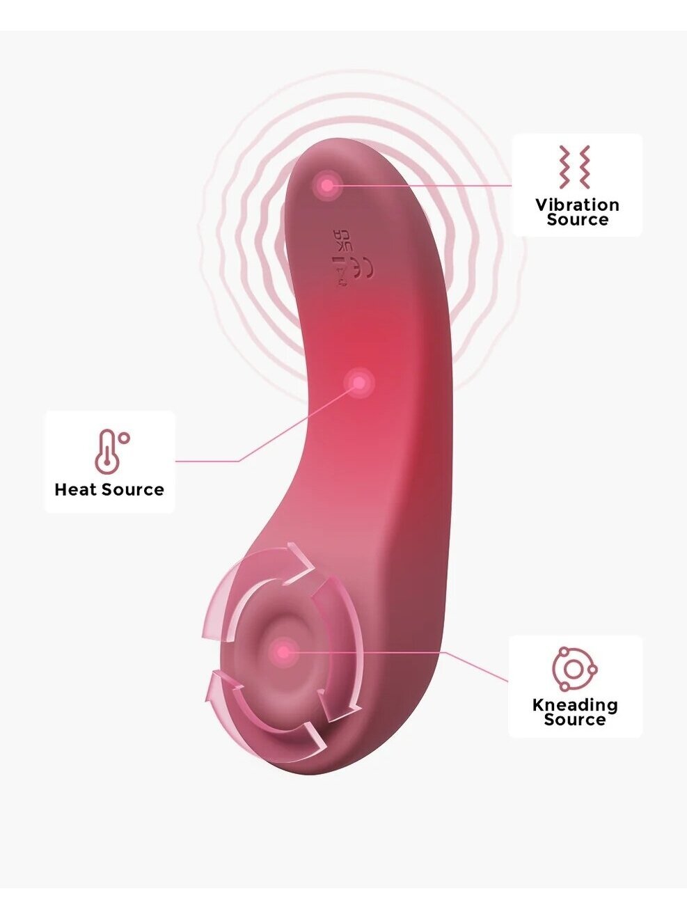Momcozy 3-in-1 Kneading Lactation massager product thumbnail 6