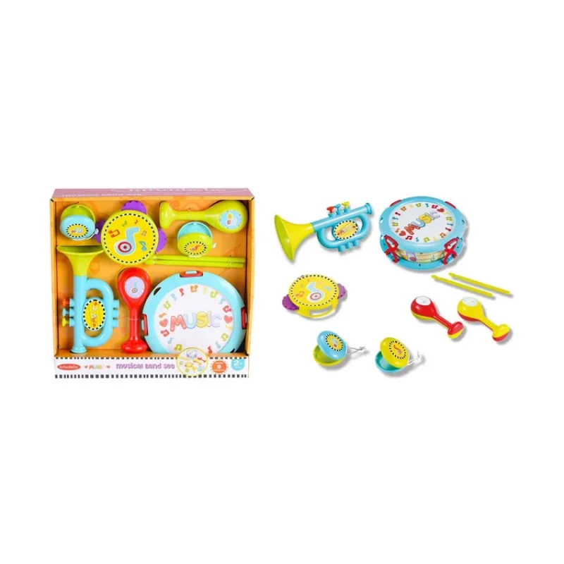 Infunbebe Musical Band Set (9 Piece) – Kids’ Musical Instruments product thumbnail 2