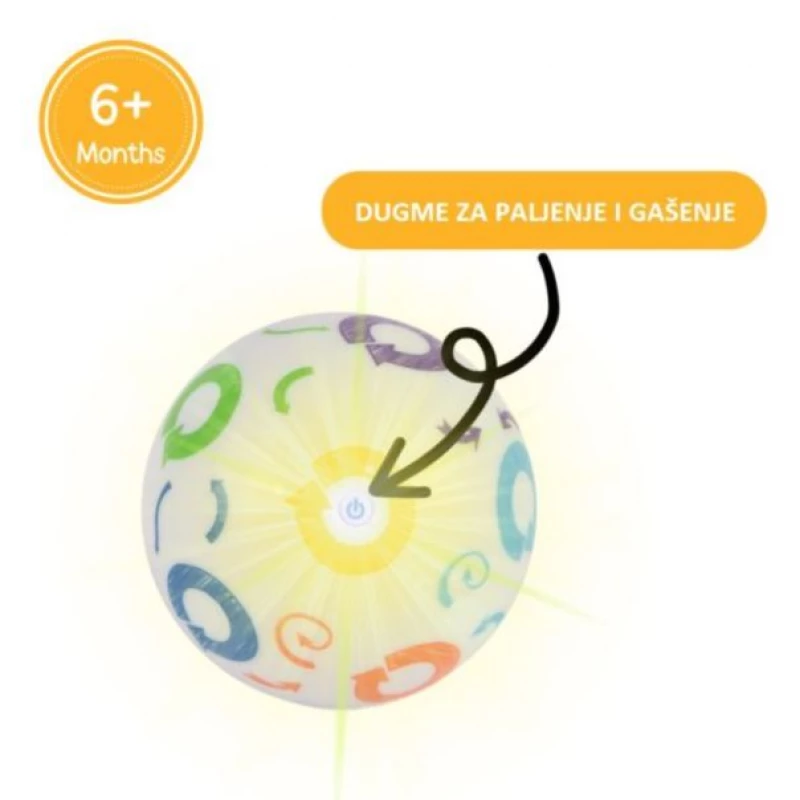 Infunbebe Auto Rolling Ball Baby Toy – Motorized & Fun 6 months and up product thumbnail 4