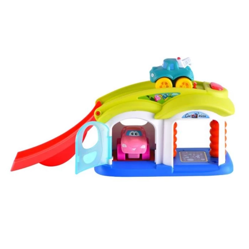 Infunbebe Vroom Vroom Center Toddler Play Set – Car Wash & Race Track product thumbnail 2