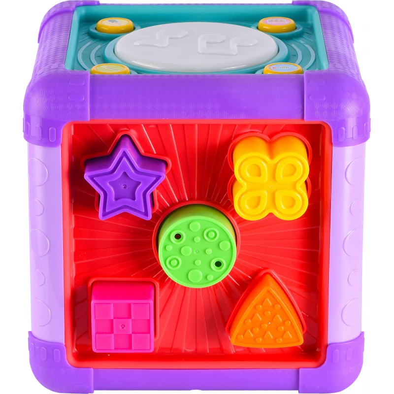 Infunbebe Baby Activity Cube 20cm – Interactive Toy for Babies product thumbnail 7
