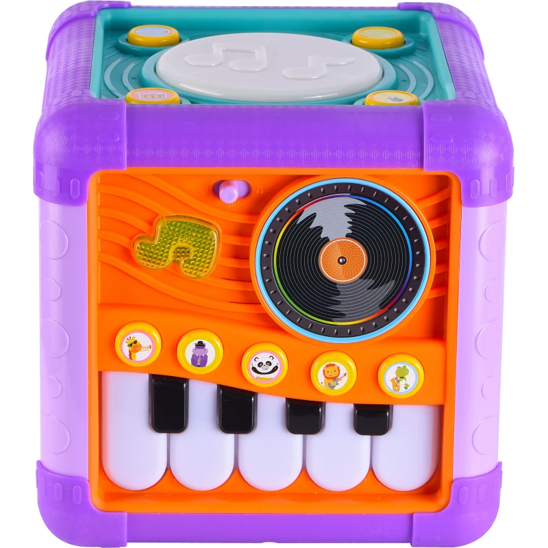 Infunbebe Baby Activity Cube 20cm – Interactive Toy for Babies product thumbnail 5