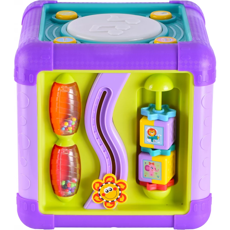 Infunbebe Baby Activity Cube 20cm – Interactive Toy for Babies product thumbnail 4