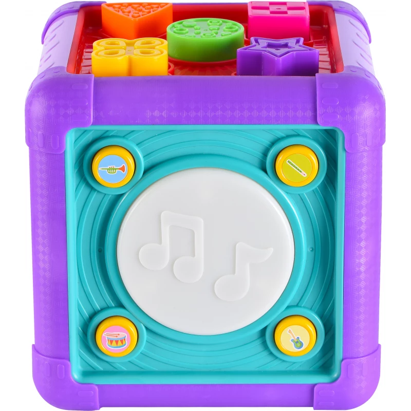 Infunbebe Baby Activity Cube 20cm – Interactive Toy for Babies product thumbnail 3