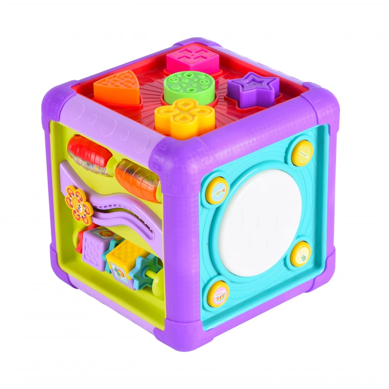 Infunbebe Baby Activity Cube 20cm – Interactive Toy for Babies
