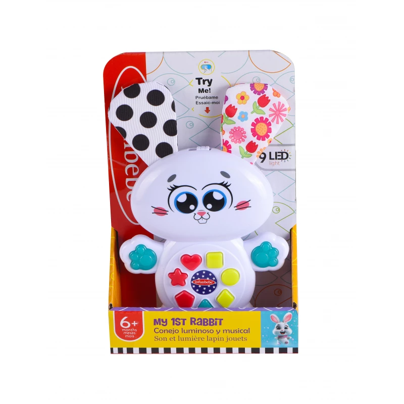 Infunbebe Musical Educational "Bunny" Toy product thumbnail 2
