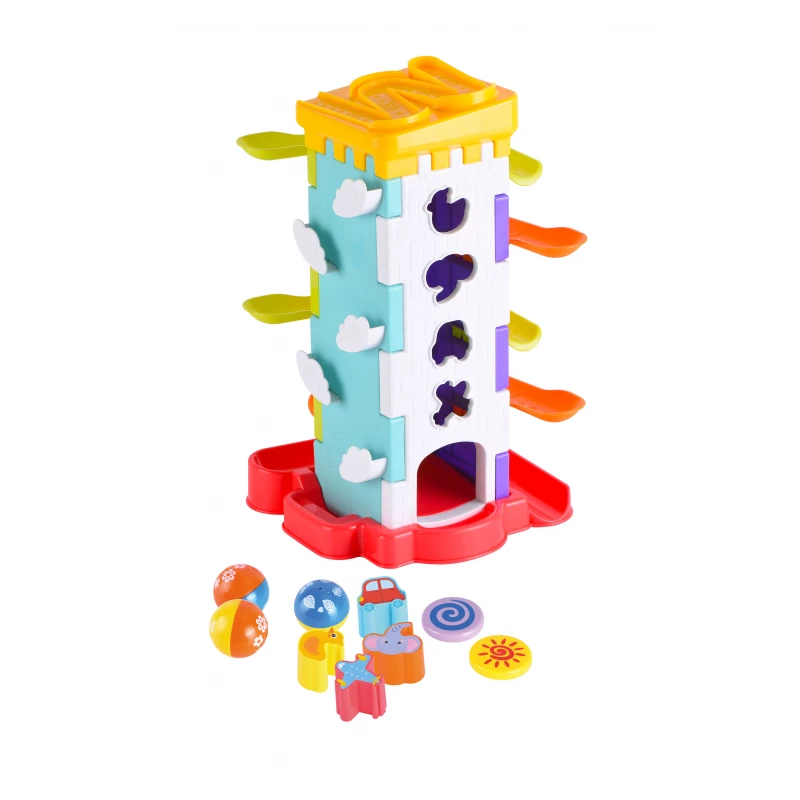 Infunbebe Baby Toys 3-in-1 Educational Tower LST2339 Blue
