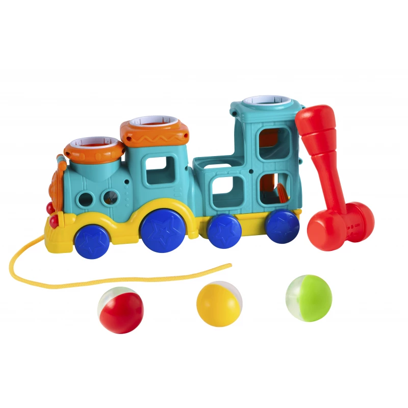 Infunbebe Baby Train Hammer Ball 31cm – Fun & Educational Toy product thumbnail 2
