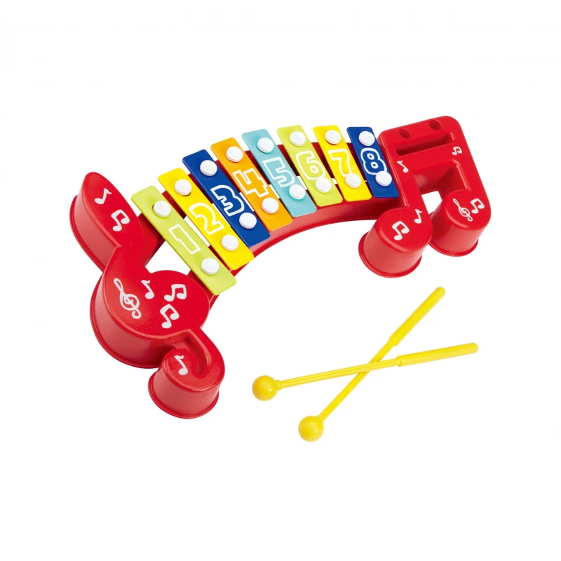 Infunbebe 8 Keys Xylophone – Colorful Musical Instrument for Kids