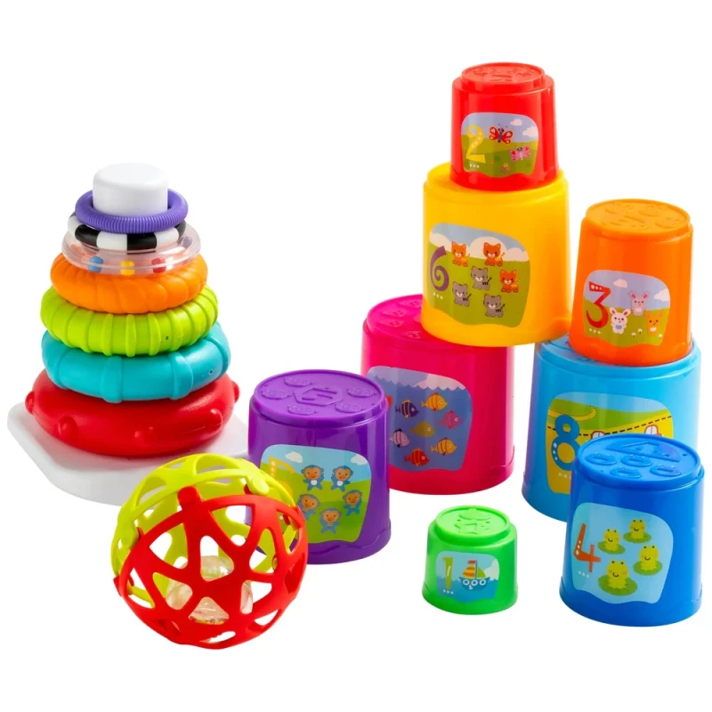 Infunbebe Bendy & Roll Rattle Ball Baby Sensory Toy 6 months and above product thumbnail 2