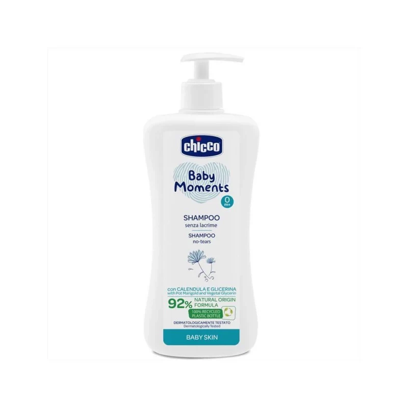 Chicco Baby Moments Tenderness All-over Shampoo for Children from Birth 0 M+ 500 Ml