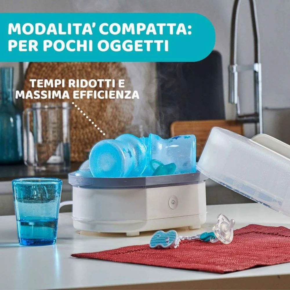 Chicco Sterile Natural 3 in 1 Baby Bottle Sterilizer product thumbnail 5
