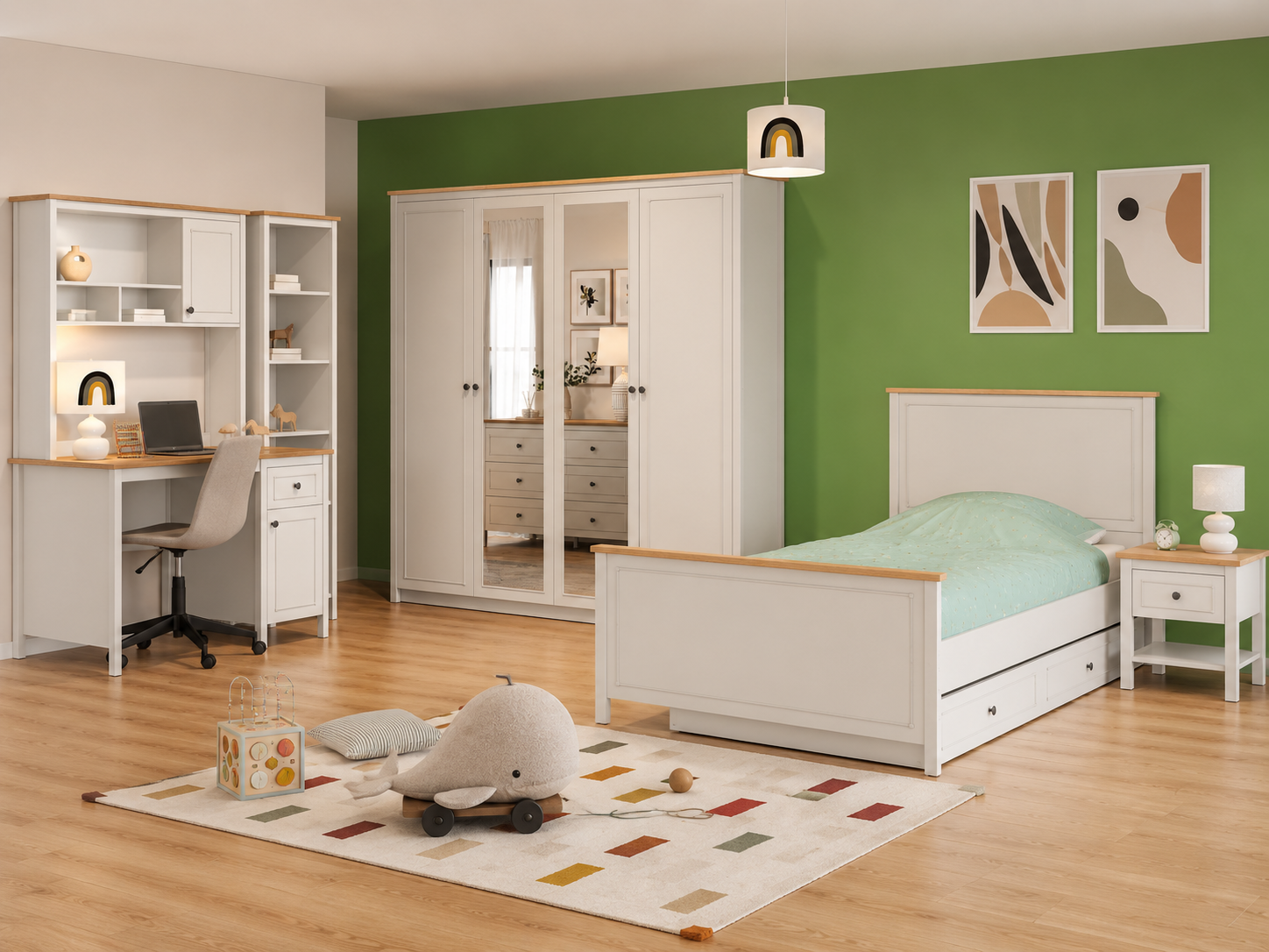 Almila Sento Teen Room With Study Desk