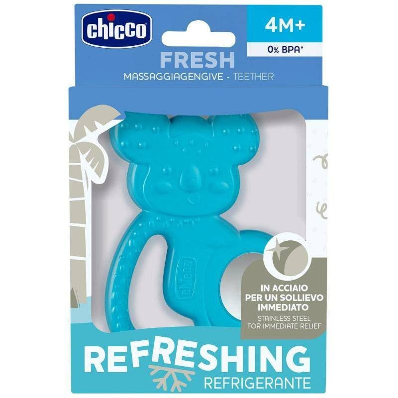Chicco Fresh Teether Chew Toy Blue Koala 4m+ 1 Pc product thumbnail 2
