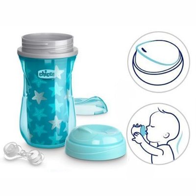 Chicco Active Stars Mug Blue 14 M+ 266 Ml product thumbnail 3