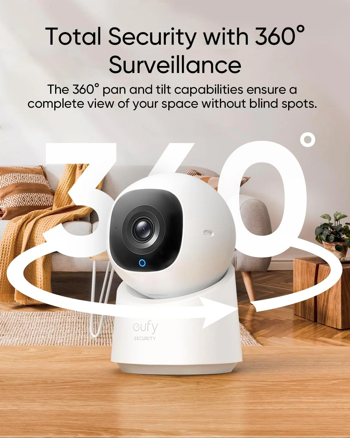 Anker Eufy Security Indoor Camera, 360 2K, C220 product thumbnail 2