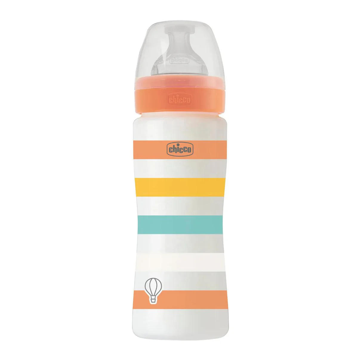 Chicco Well-being Colors Baby Bottle Universal 2 M+ 250 Ml