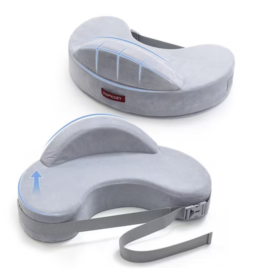 Momcozy Exclusive Memory Foam Nursing Pillow – Grey