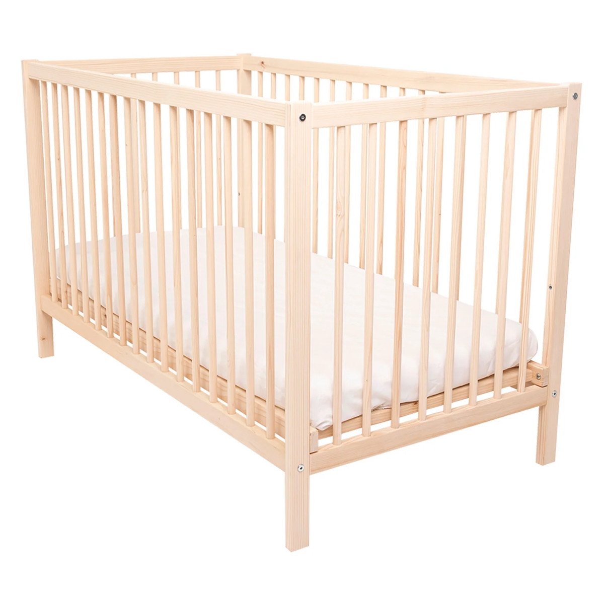 Kukka Natural Wood 3-Level Crib 60X120 Cm product thumbnail 4