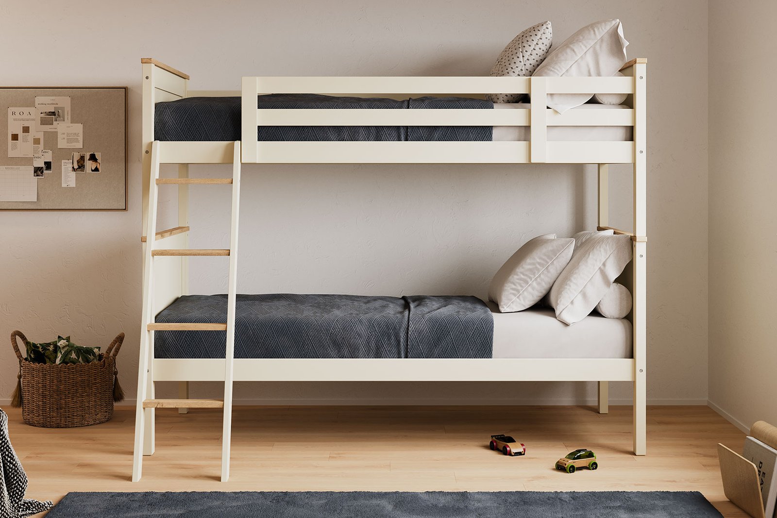 Almila Monte Bunk Bed PURE (90X200) product thumbnail 5