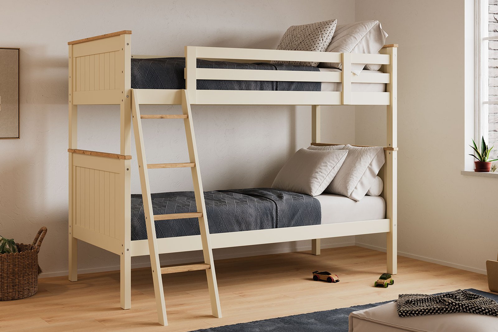 Almila Monte Bunk Bed PURE (90X200) product thumbnail 6