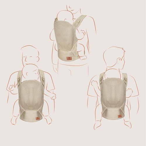 Lionelo Carrier Margareet Air, Beige product thumbnail 8