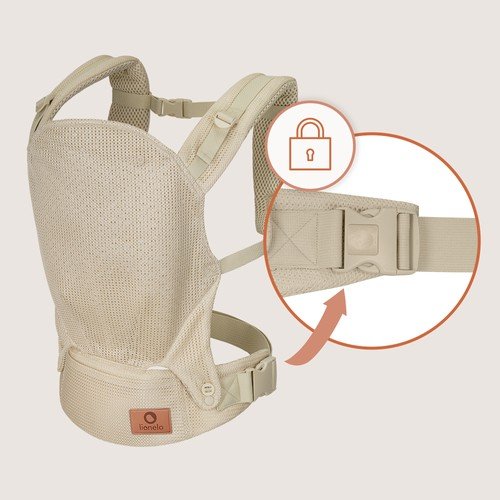 Lionelo Carrier Margareet Air, Beige product thumbnail 10