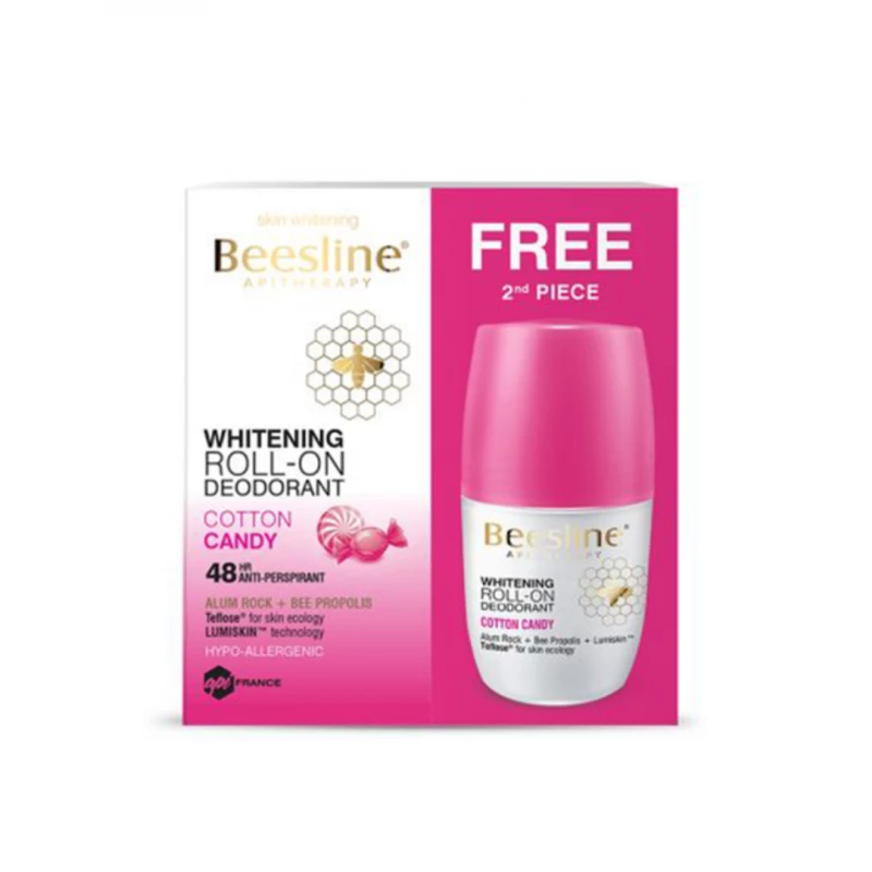 Beesline Whitening Roll-on Deodorant Cotton Candy 50ml
