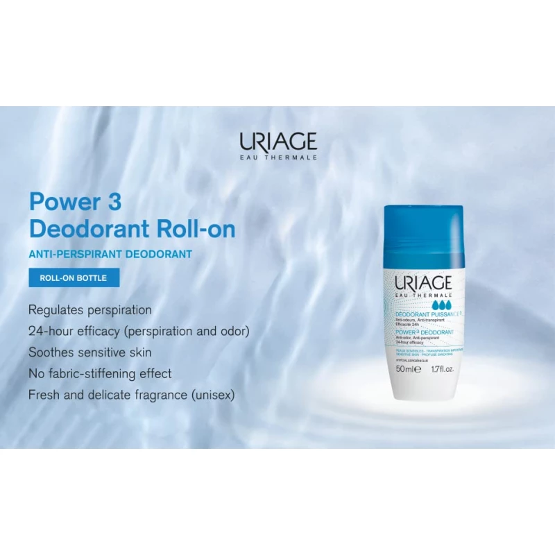 Uriage Power 3 Deodorant 50ml product thumbnail 3