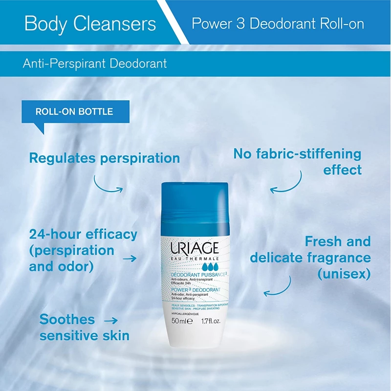 Uriage Power 3 Deodorant 50ml product thumbnail 2