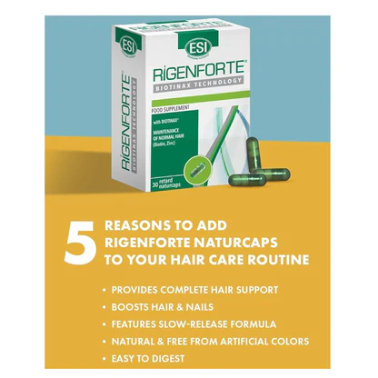 Rigenforte Food Supplement For Hair 30 Caps product thumbnail 5