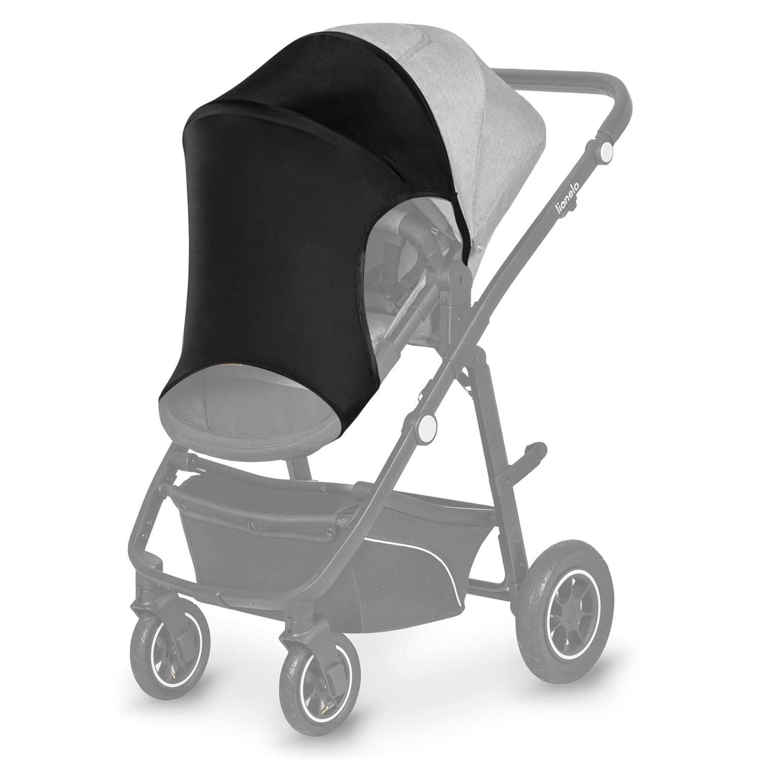 Lionelo Stroller Black Carbon UPF50+ Sun Cover