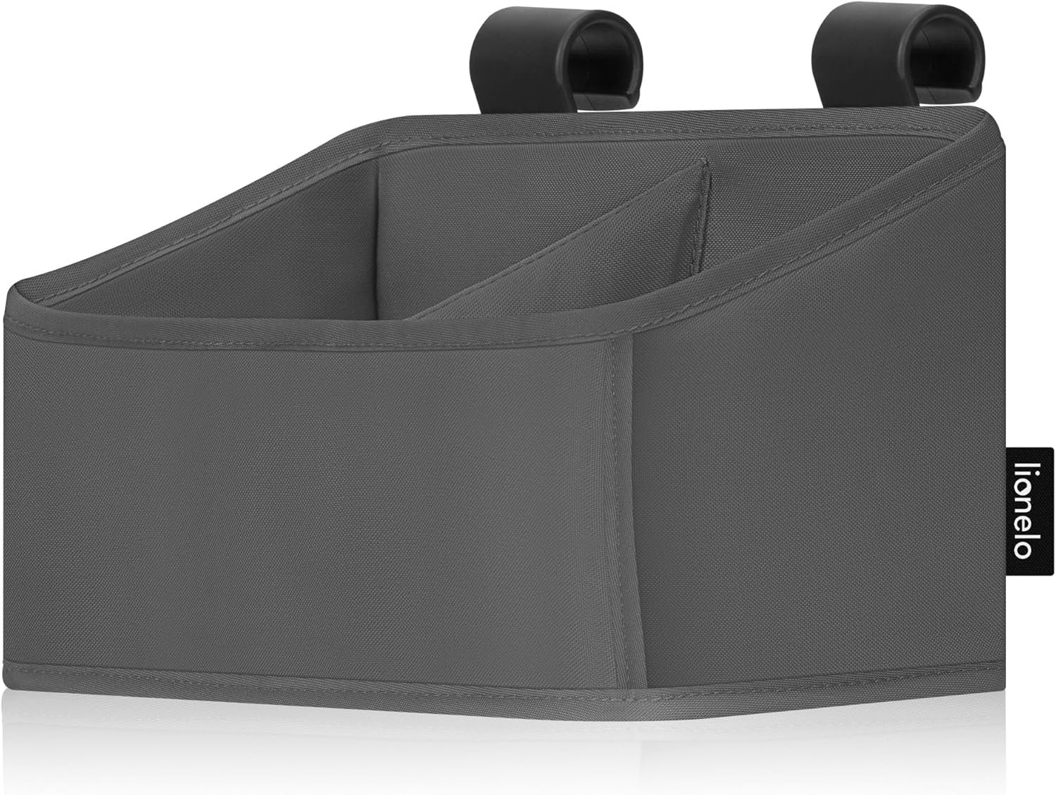 Lionelo Sidepocket Small Cot Organiser, Grey product thumbnail 5